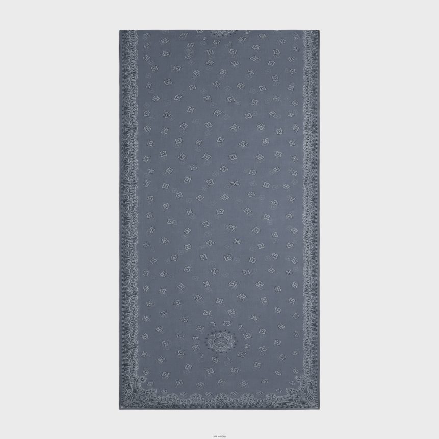 украо у цветном кашмир муслину лагани тексас CELINE Z2BBHT1051 Прибор Жене