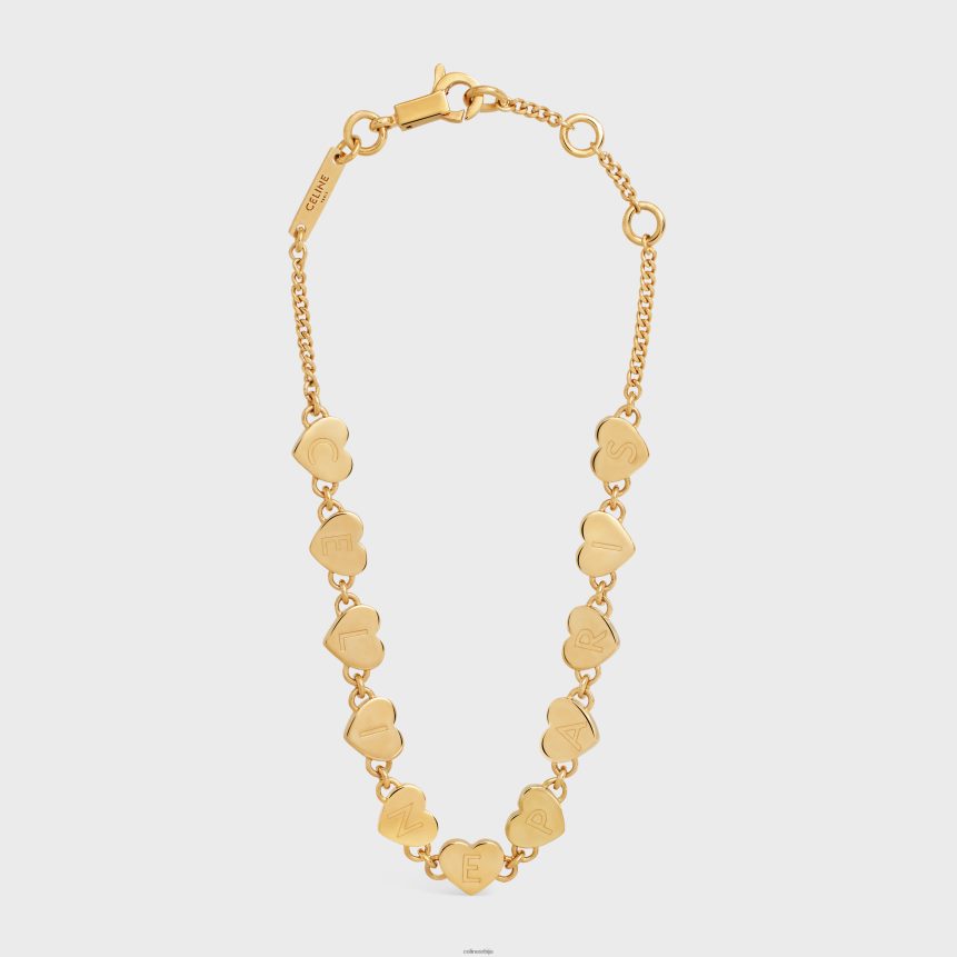 цоеур наруквица од месинга са завршном обрадом злато CELINE Z2BBHT1263 Прибор Жене