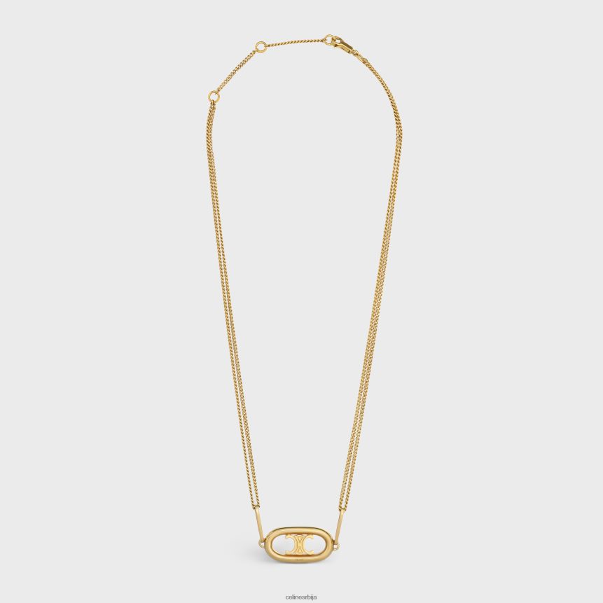 тријумфална огрлица од месинга злато CELINE Z2BBHT1315 Прибор Жене