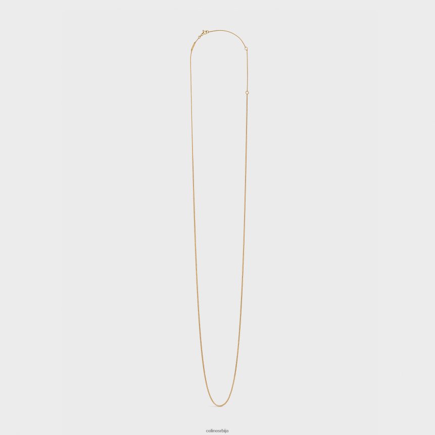 одвојиви ланац од месинга са завршном обрадом злато CELINE Z2BBHT1358 Прибор Жене