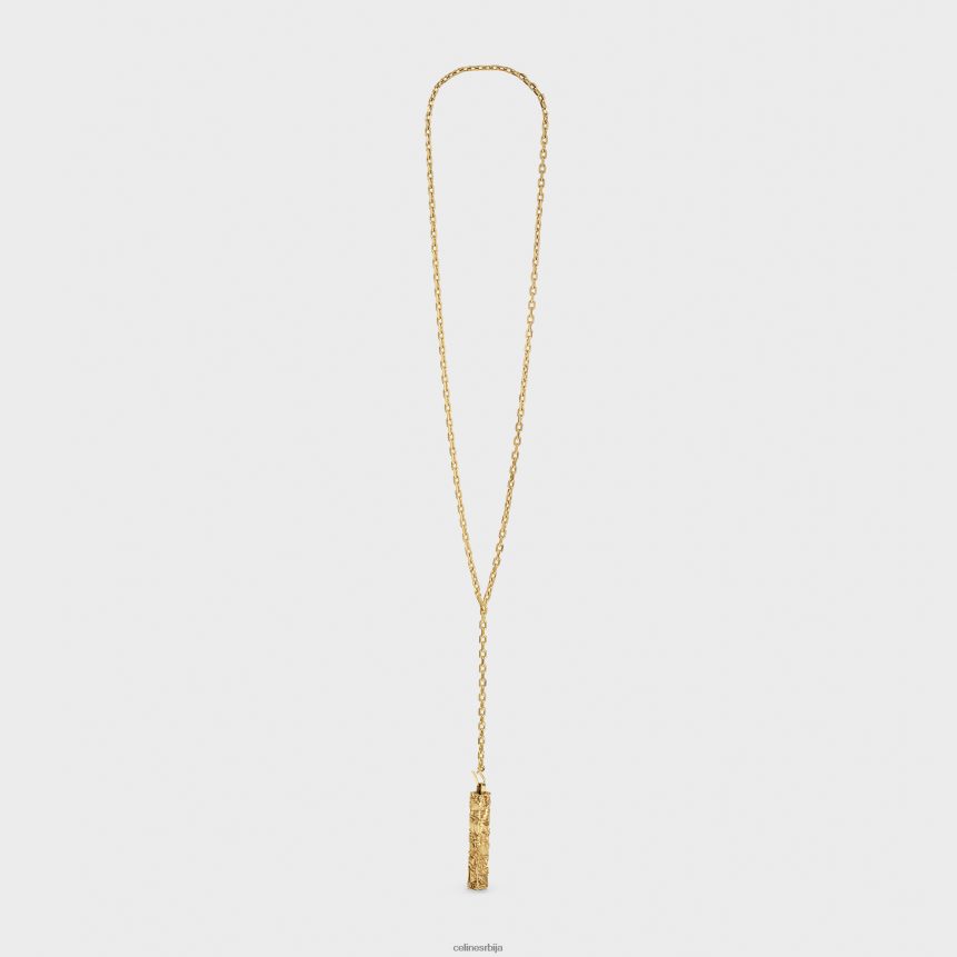 цесар пројецт компресијска огрлица од вермеила злато CELINE Z2BBHT1361 Прибор Жене