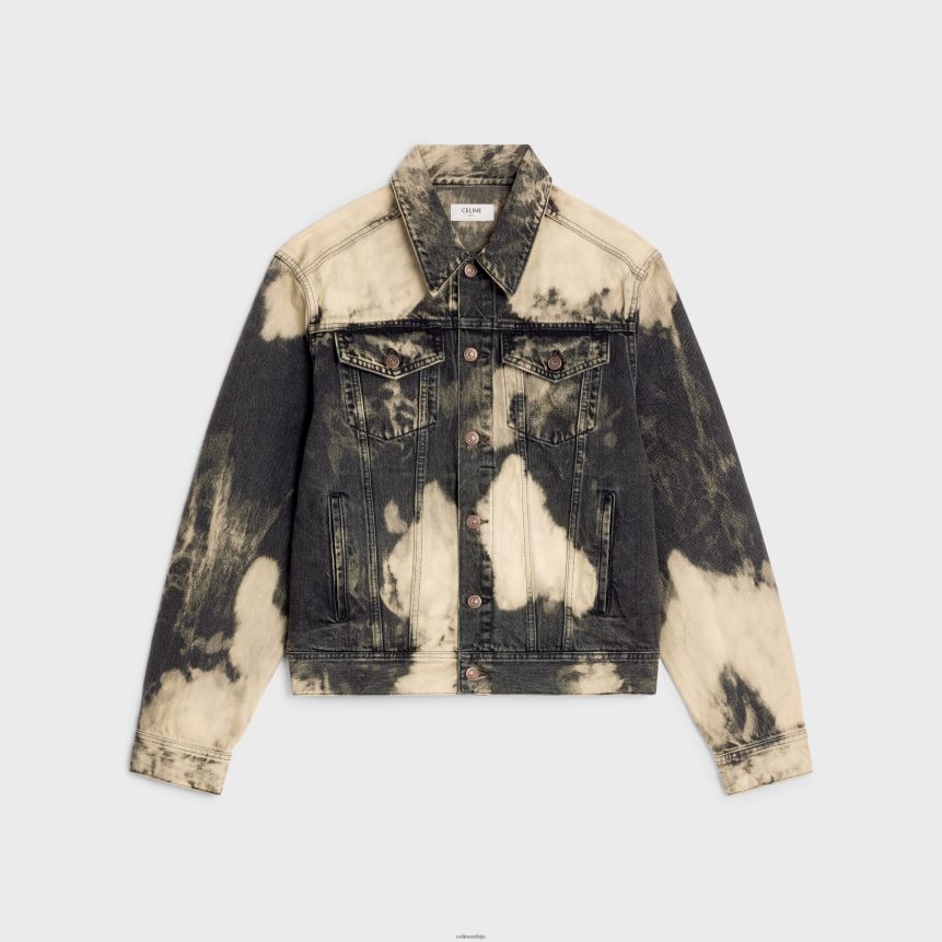 камионетска јакна у облику слова В од тексаса харрис васх CELINE Z2BBHT1990 Одећа мушкарци