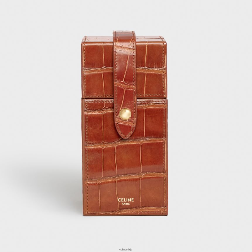 цасе 1 парфем 6.8 фл.оз у алигатору тан CELINE Z2BBHT1468 Прибор мушкарци