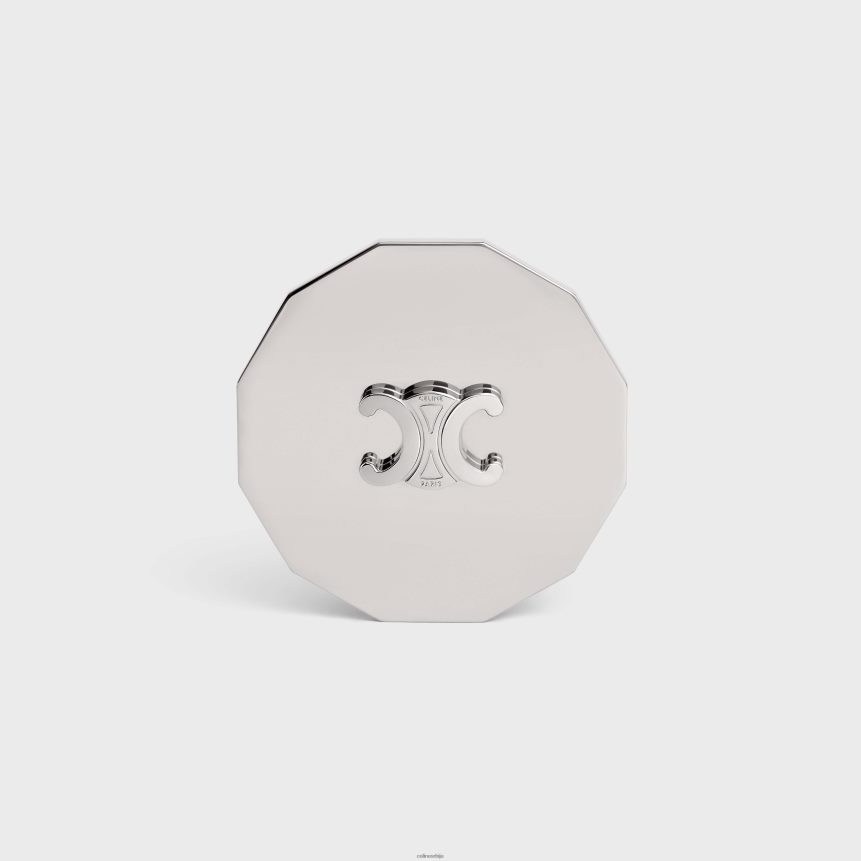 Поклопац тријумфа свеће од челика сребро CELINE Z2BBHT1509 Прибор мушкарци