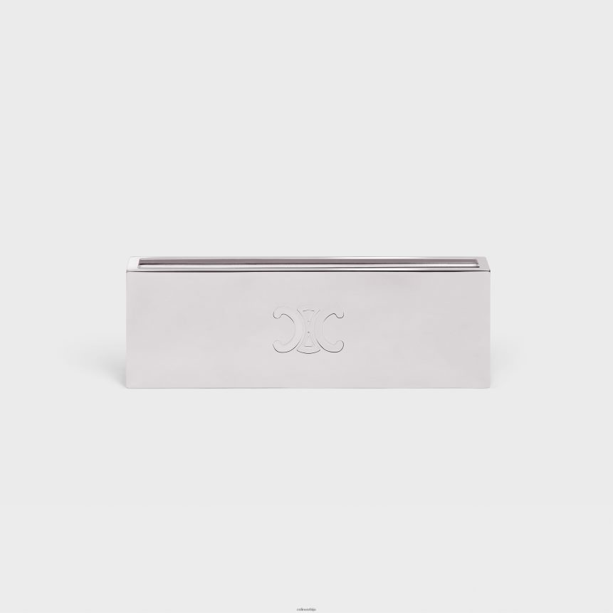 кутија за шибице од челика сребро CELINE Z2BBHT1513 Прибор мушкарци