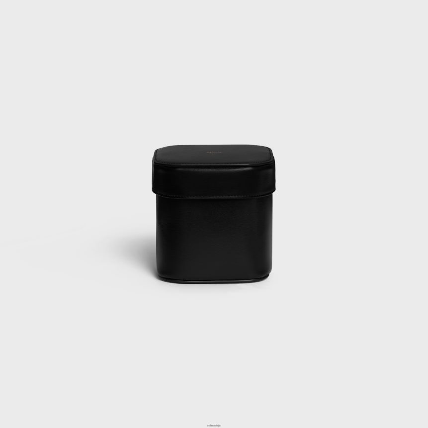 мала кутија од сјајне телеће коже црн CELINE Z2BBHT1530 Прибор мушкарци