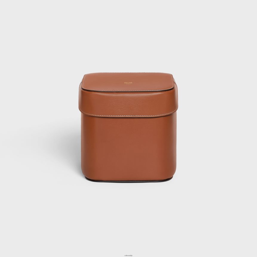 велика кутија од сјајне телеће коже тан CELINE Z2BBHT1532 Прибор мушкарци