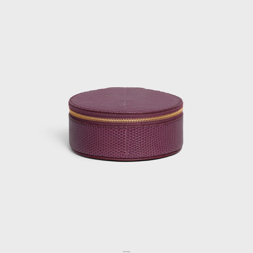 округла футрола са патент затварачем у гуштеру ацаи CELINE Z2BBHT1591 Прибор мушкарци